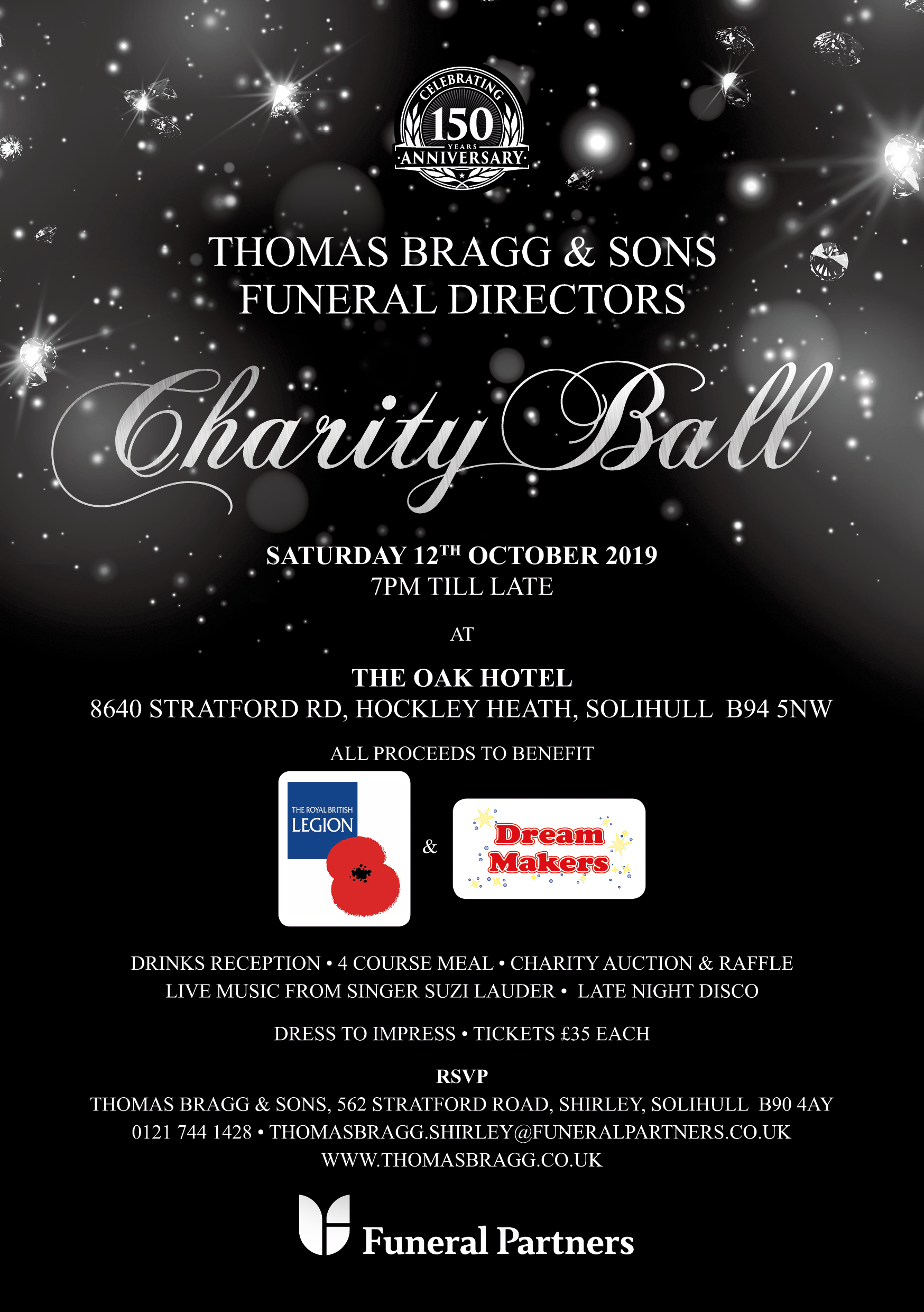 Thomas Bragg & Sons Charity Ball 2019 - Thomas Bragg & Sons Funeral  Directors